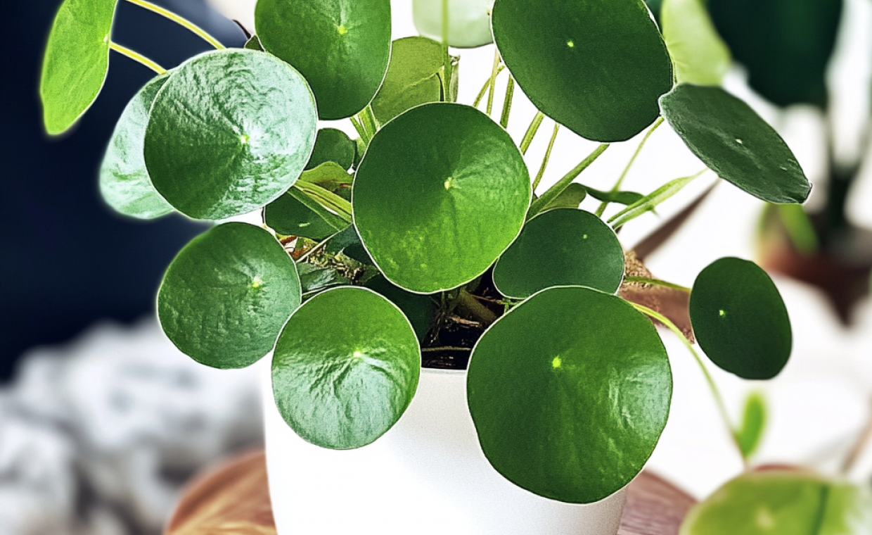 Kwiat Pieniążek (Pilea peperomioides) – pielęgnacja, uprawa i ciekawostki 🌿💰
