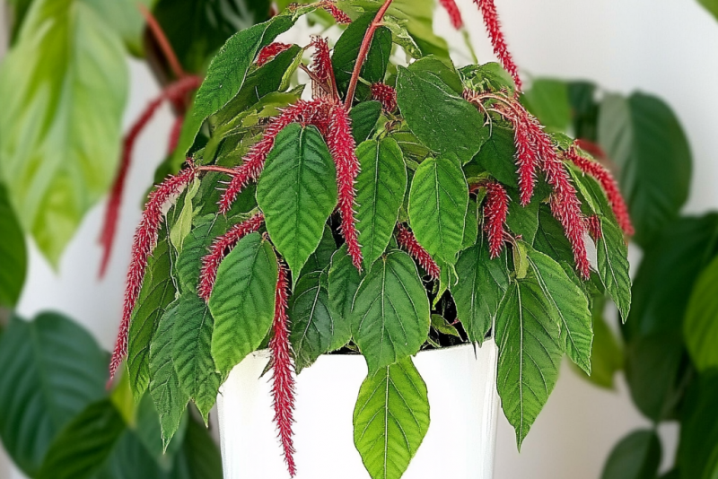Pokrzywiec szorstkowłosy (Acalypha hispida) – pielęgnacja i ciekawostki! 🌿🌺