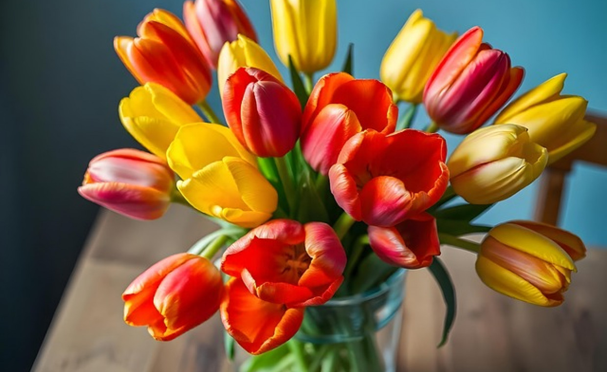 Jak przedłużyć świeżość bukietu tulipanów? 🌷