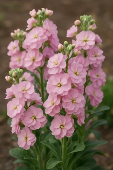 🌺 Lewkonia letnia (Matthiola incana) – pachnąca klasyka wiosennych ogrodów