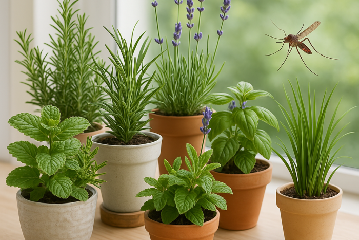 🦟 7 roślin, które odstraszają komary – naturalna ochrona ogrodu i tarasu