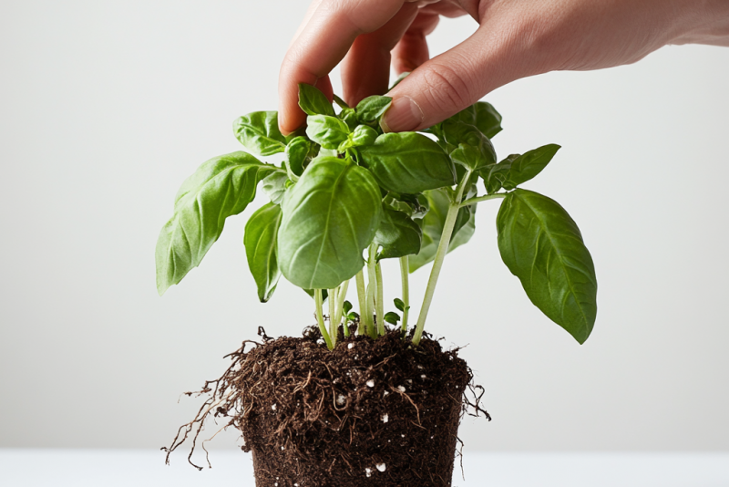 🌱 Domowa sadzonka bazylii z supermarketu – czy to w ogóle ma sens?