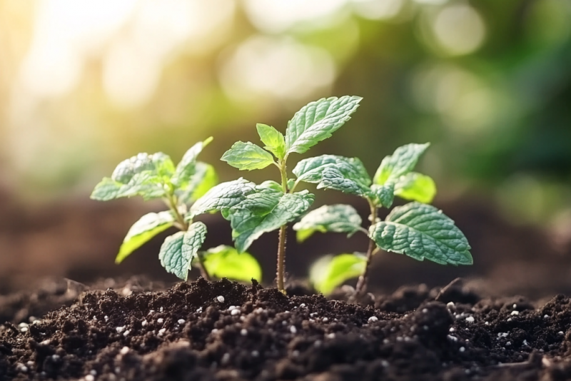 🌿 Mięta pieprzowa – jak ją uprawiać, by nie zdominowała całego ogrodu?