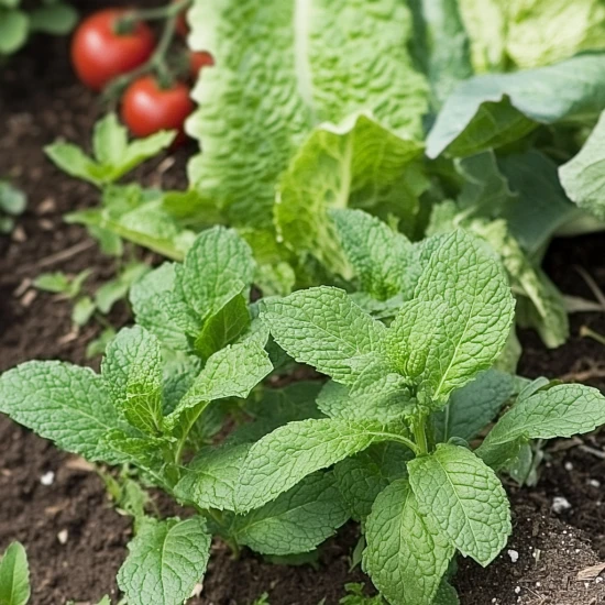 🌿 Mięta w ogrodzie jako roślina towarzysząca – komu pomaga, kogo odstrasza?