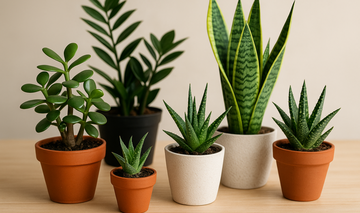 🌵 5 roślin, które przetrwają zapomniane podlewanie