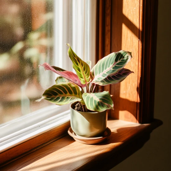 Maranta Leuconeura ‘Fascinator Tricolor’ – pielęgnacja i ciekawostki! 🌿✨