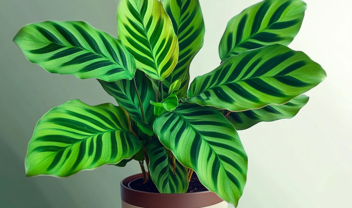 🌿 Calathea zebrina – pielęgnacja i ciekawostki