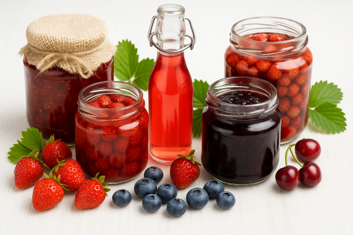 🍓 Czerwcowe przetwory – co robić z nadmiarem owoców?