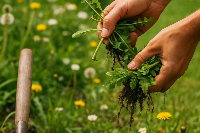 🌿 Naturalne sposoby na zwalczanie chwastów w ogrodzie