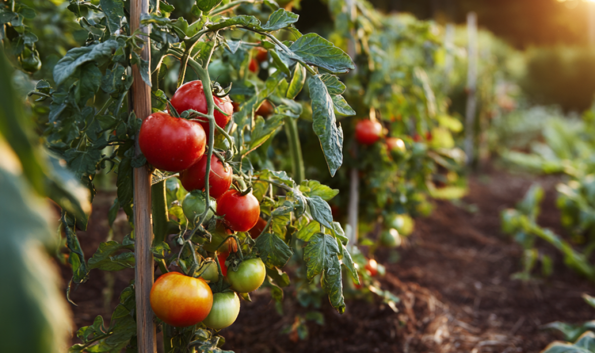 🍅 Jak uprawiać pomidory w gruncie – poradnik krok po kroku