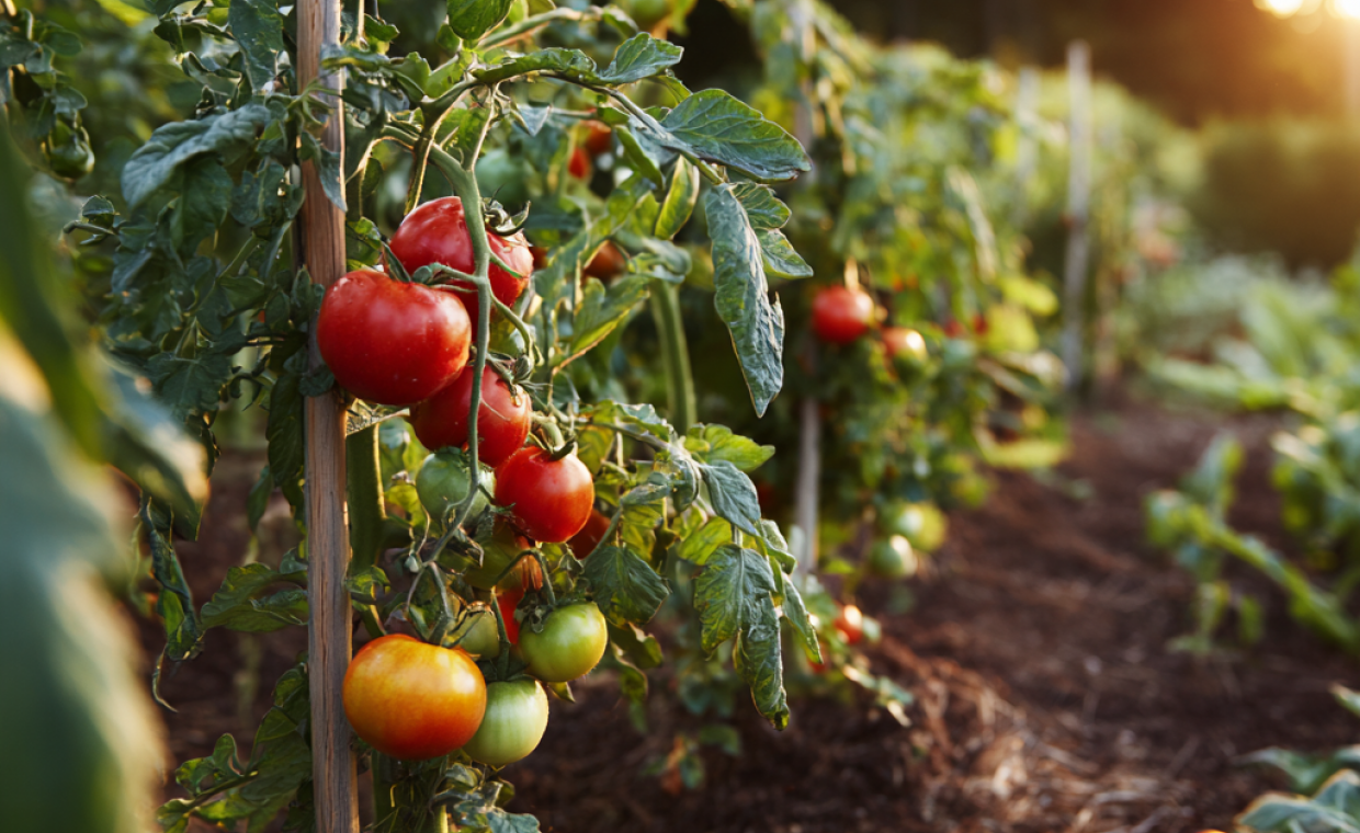 🍅 Jak uprawiać pomidory w gruncie – poradnik krok po kroku