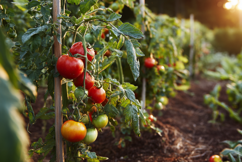 🍅 Jak uprawiać pomidory w gruncie – poradnik krok po kroku