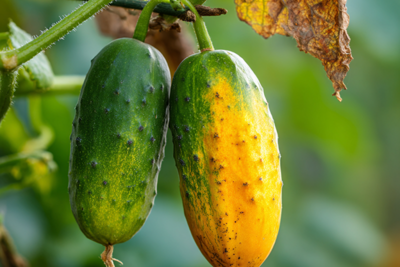 🥒 Dlaczego ogórki żółkną? Typowe problemy sierpniowe i ich rozwiązania