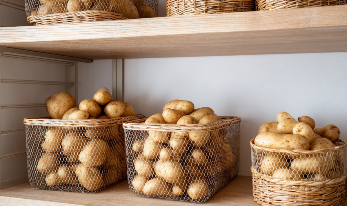 Jak przechowywać ziemniaki, by nie kiełkowały? 🥔❄️