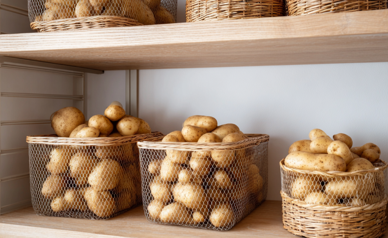 Jak przechowywać ziemniaki, by nie kiełkowały? 🥔❄️