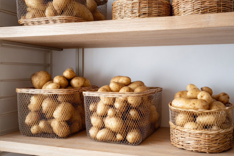 Jak przechowywać ziemniaki, by nie kiełkowały? 🥔❄️