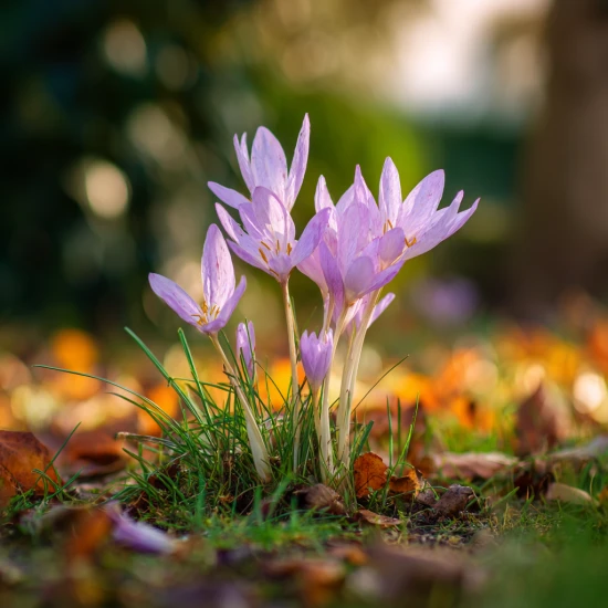 Zimowit jesienny (Colchicum autumnale) – delikatne kwiaty jesieni 🌸🍂