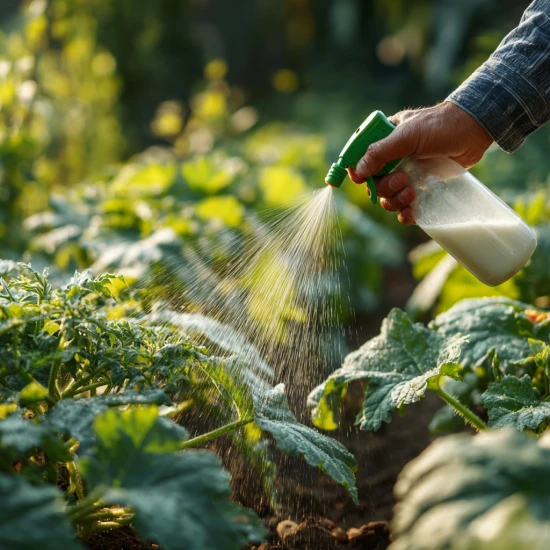 Oprysk z mleka na choroby warzyw – naturalna ochrona w ogrodzie 🌱🥛