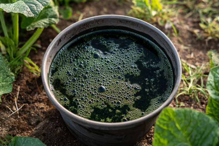 Gnojówka z żywokostu lekarskiego – naturalny nawóz prosto z ogrodu 🌿💧