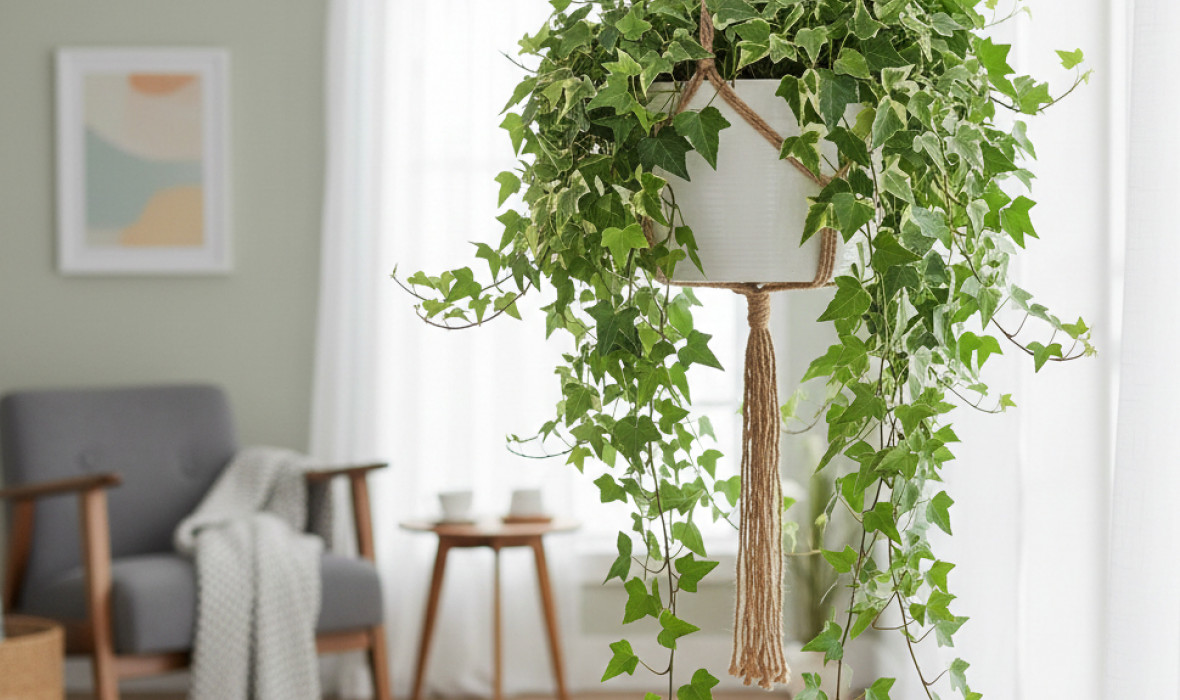 Bluszcz pospolity (Hedera helix) w domu – odpowiednia pielęgnacja! 🌿🏡
