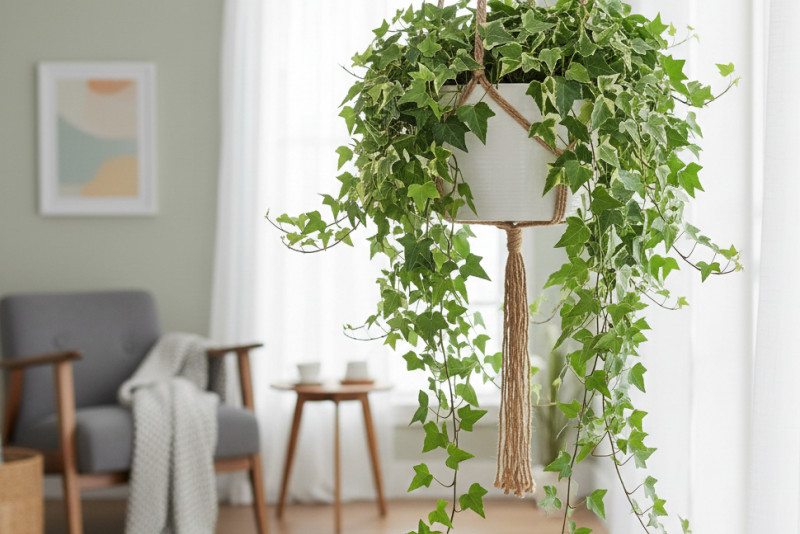 Bluszcz pospolity (Hedera helix) w domu – odpowiednia pielęgnacja! 🌿🏡