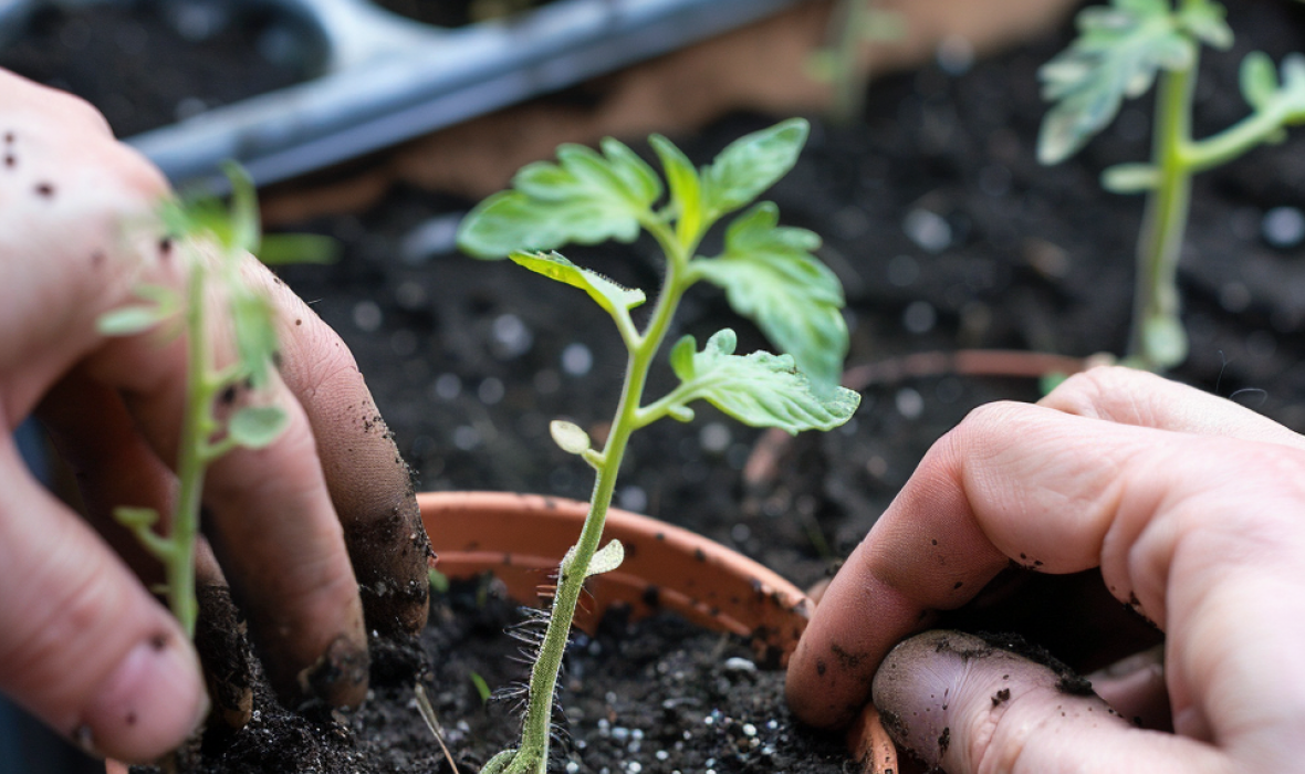 🍅 Wyciągnięta rozsada pomidora: przyczyny i ratunek krok po kroku