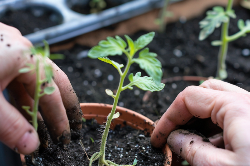 🍅 Wyciągnięta rozsada pomidora: przyczyny i ratunek krok po kroku