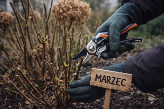 ✂️ Cięcie hortensji w marcu: które tniemy, a których nie ruszamy