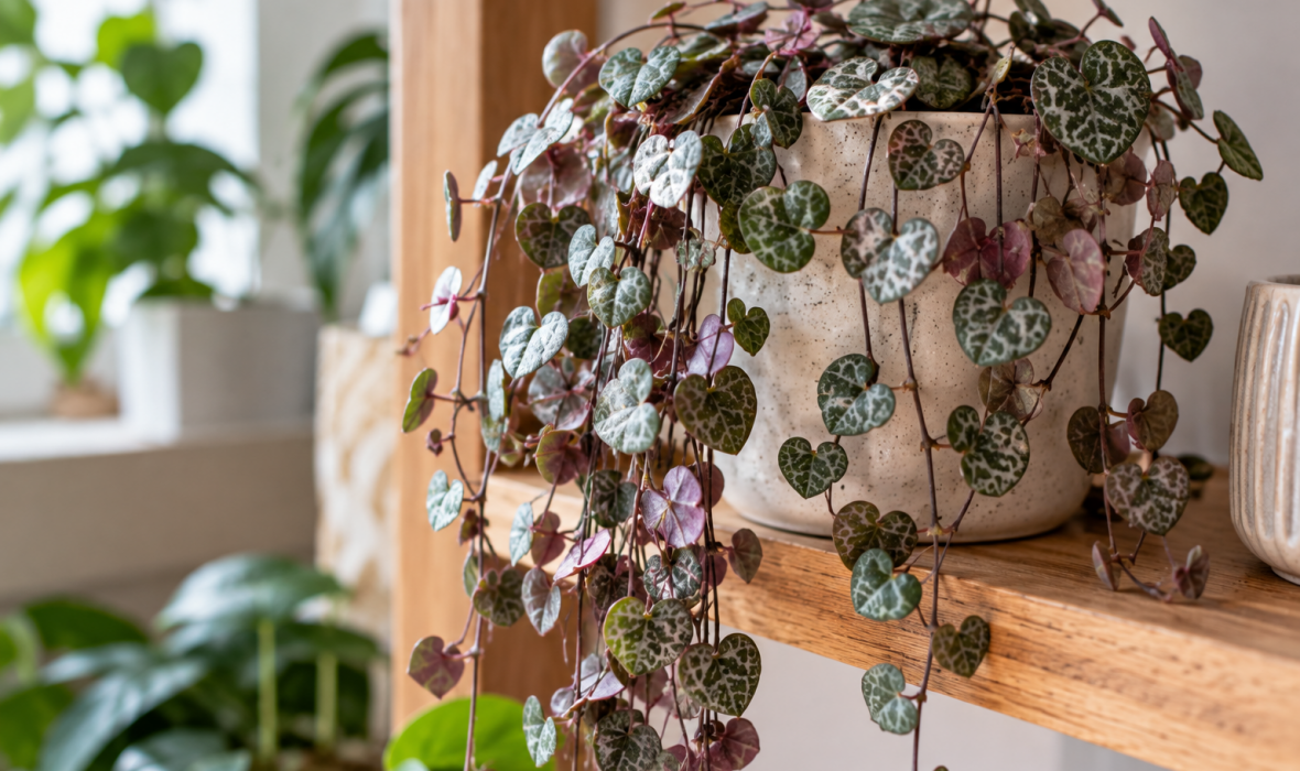 Ceropegia Wooda (Ceropegia woodii) – roślina z serduszkami ❤️