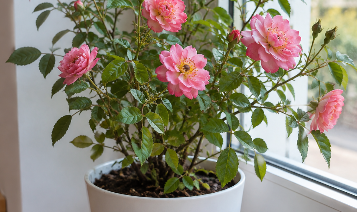 Róża chińska (Rosa chinensis) – pielęgnacja i ciekawostki 🌹✨