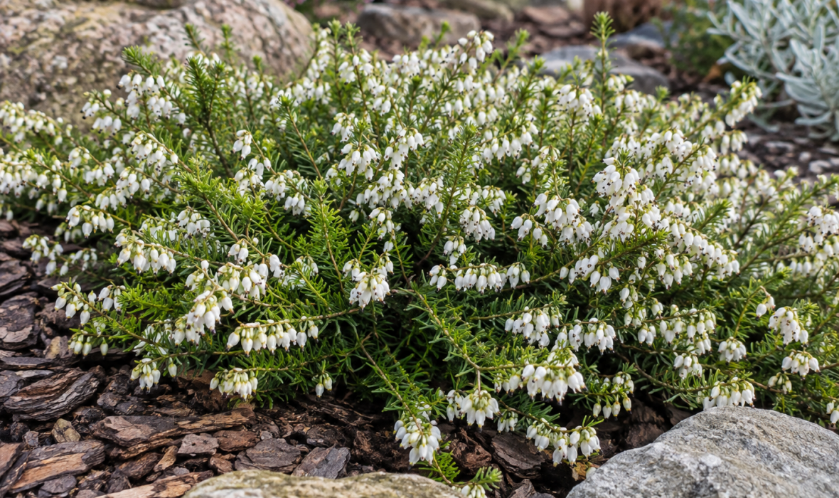 Wrzosiec krwisty 'Springwood White' – uprawa i pielęgnacja