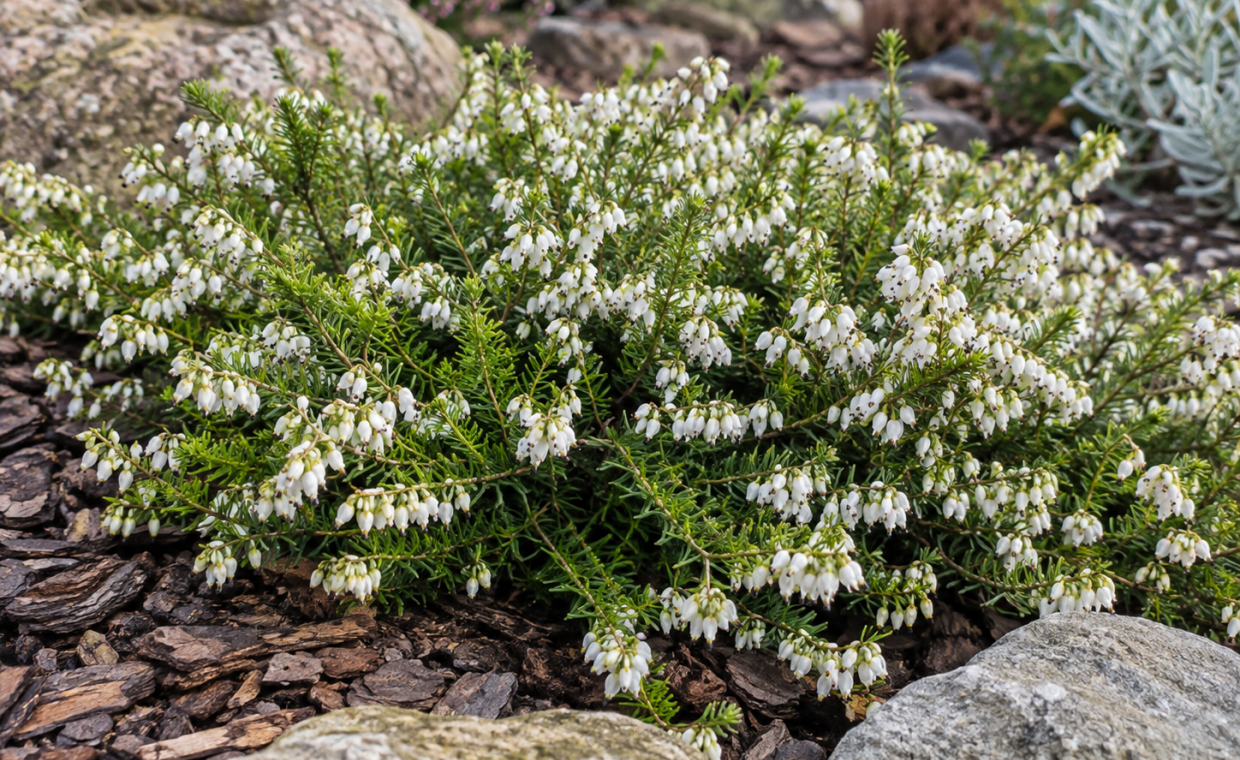 Wrzosiec krwisty 'Springwood White' – uprawa i pielęgnacja