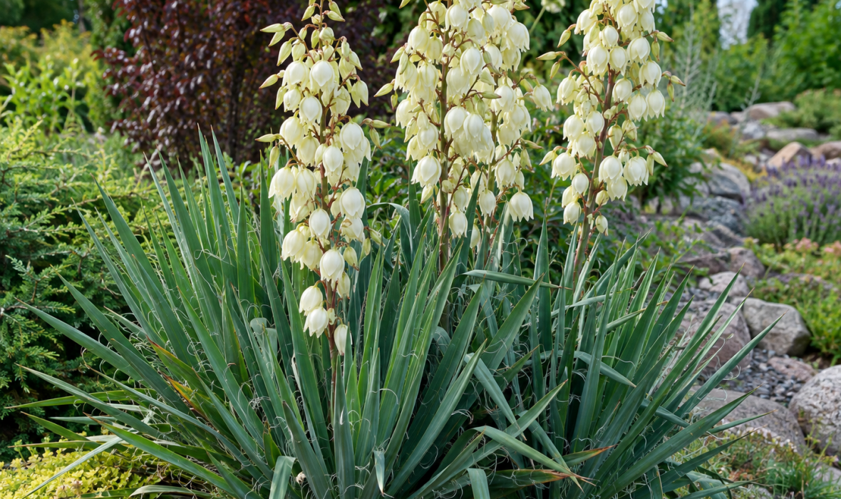 Juka Karolińska Ogrodowa (Yucca filamentosa) – pielęgnacja i ciekawostki! 🌿✨