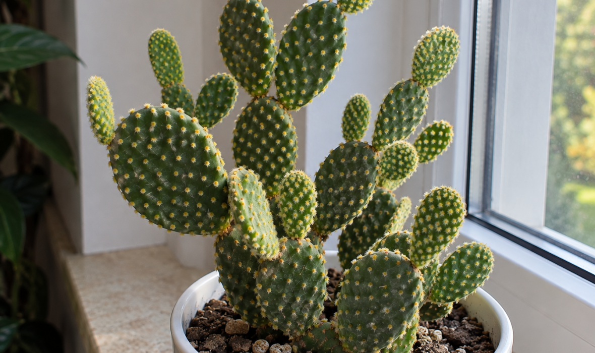 Opuncja drobnokolczasta (Opuntia microdasys) – uprawa i pielęgnacja