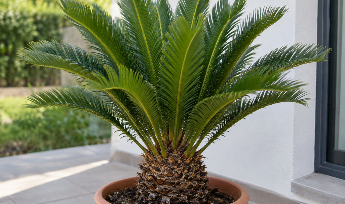 Sagowiec odwinięty (Cycas revoluta) – uprawa i pielęgnacja