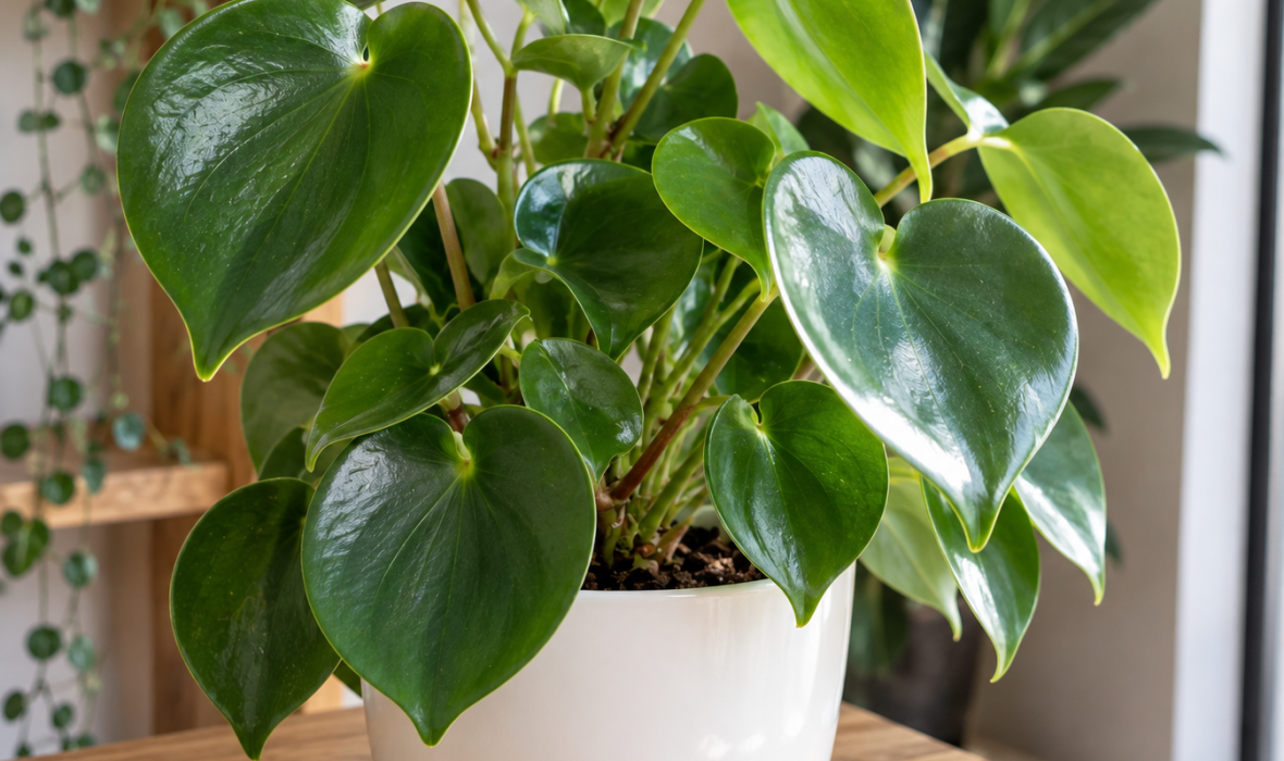 Peperomia Raindrop (Peperomia polybotrya) – uprawa i pielęgnacja