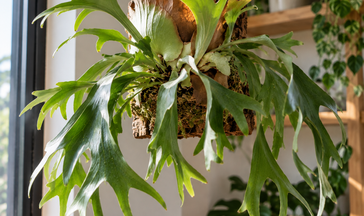 Łosie rogi (Platycerium bifurcatum) – uprawa i pielęgnacja