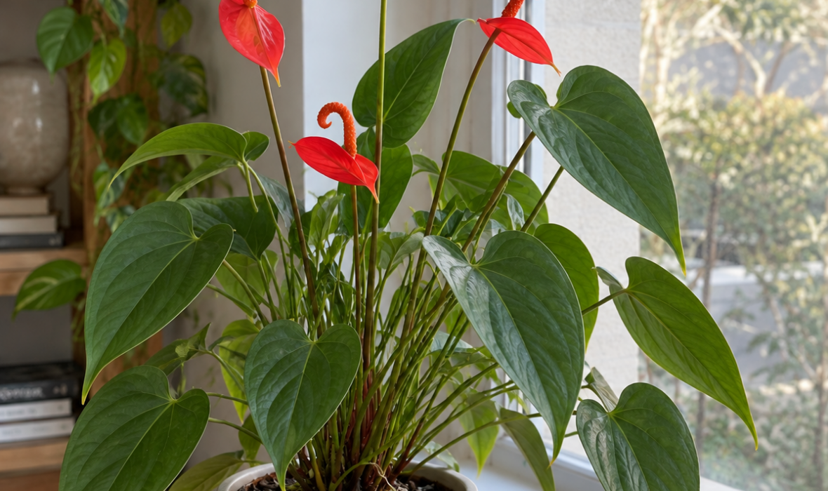 Anturium Scherzera (Anthurium scherzerianum) – uprawa i pielęgnacja